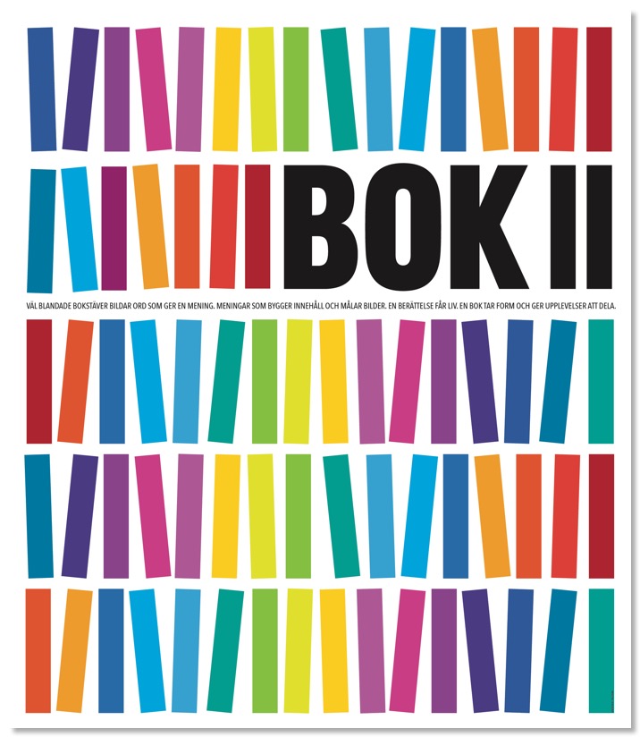 Logotyp skapad för Bok 2011 i Karlskrona